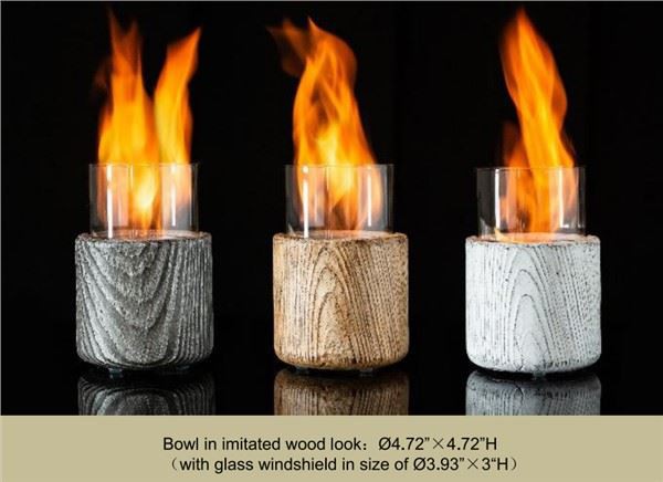 Wholesale Portátil Álcool Fire Bowl Lareira Lareira Lareira